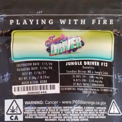Jungle Driver #12 (Indica) – Jungle Boys Weed Strains 3.5G Buds
