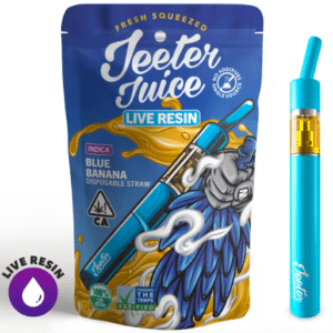 Blue Banana Jeeter Juice – Disposable Live Resin Straw: 500 mg