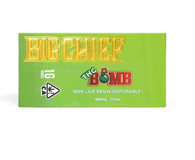 Big Chief Live Resin Disposable Bars 1G