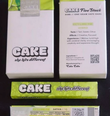 Key Lime Pie (Hybrid) | Cake Vape Disposable 1G