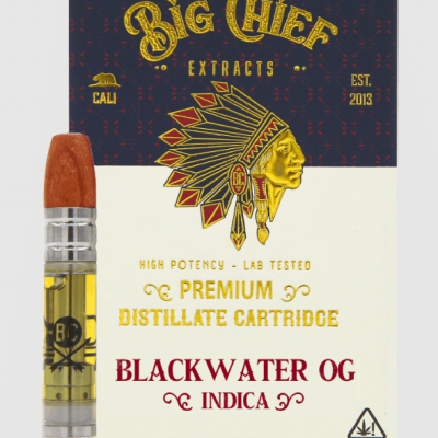 Black Water OG (INDICA) | Big Chief  THC Cartridge 1G