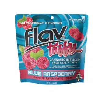 Blue Raspberry Taffy Flav Edibles