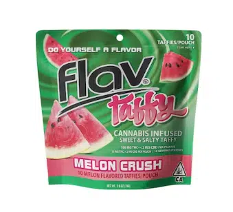 Melon Crush Taffy Flav Edibles