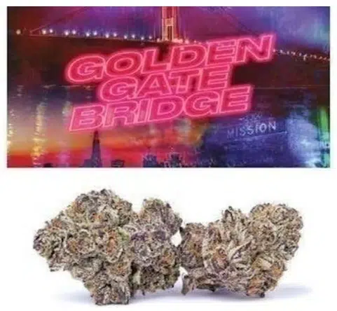 Golden Gate Bridge Cookies weed