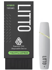 Pineapple Express Litto Disposable THC Vape Bar – 1G HYBRID