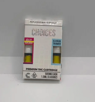 Choice Labs Jolley Rancher X Alaskan Thunder Premium THC Cartridge – 500mg Each