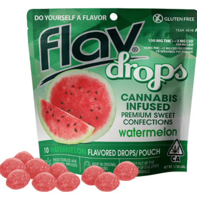Watermelon Drop Flav Edibles