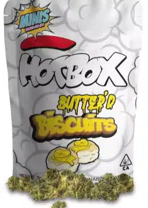 Butter’d Biscuits (indica) | HotBox Weed (3.5g | 1/8th) Indoor Flower