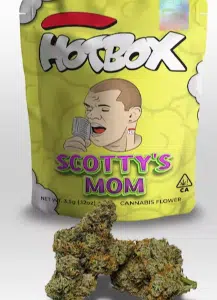 Scotty’s Mom (indica) | HotBox Rserve Weed (3.5g | 1/8th) Indoor Flower