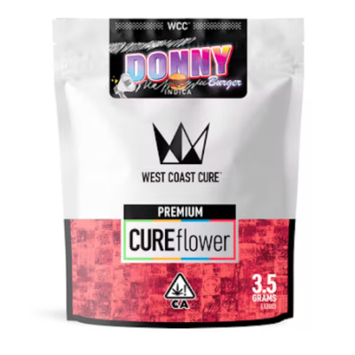Donny Burger (Indica) : West Coast Cure Weed | 3.5G Pack