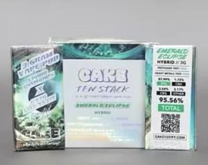 Emerald Eclipse cake disposable