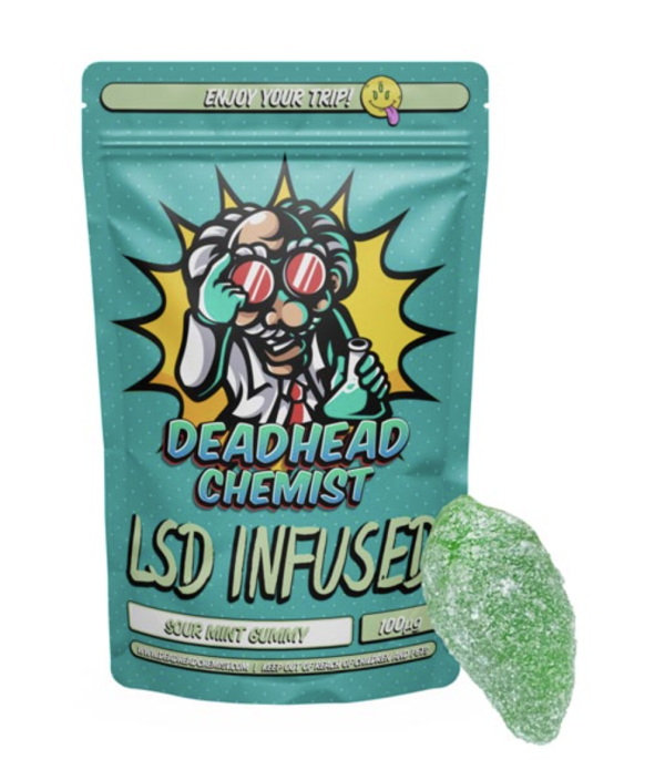 Sour Mint Gummy Deadhead Chemist Edible